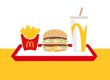 McDonalds goochelaar